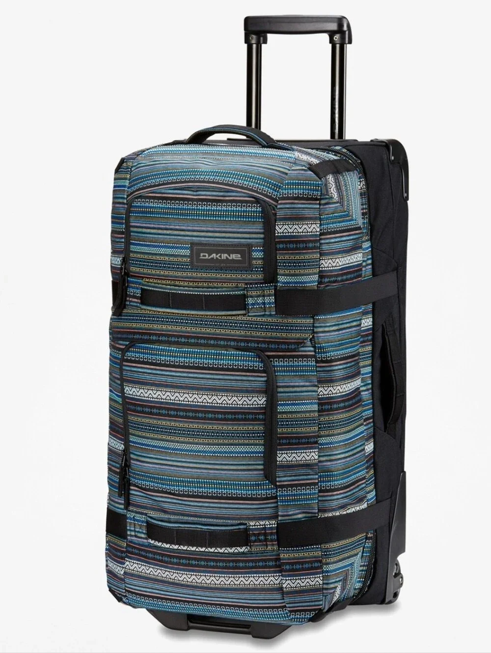 Dakine Split Roller 85L Luggage travel wheeled bag stripped Cortez pattern rare